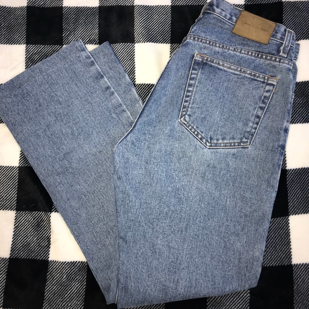 Calvin Klein mom jeans